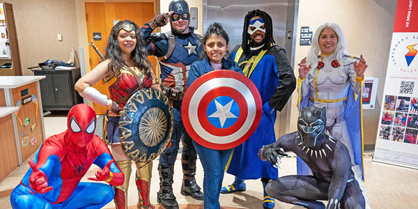 Superhero Support at MoComCon 2025 at the Germantown Library