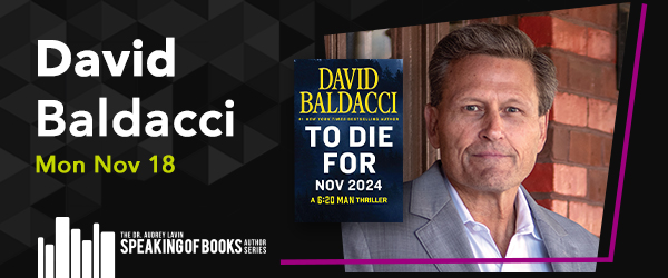 Speaking of Books featuring David Baldacci